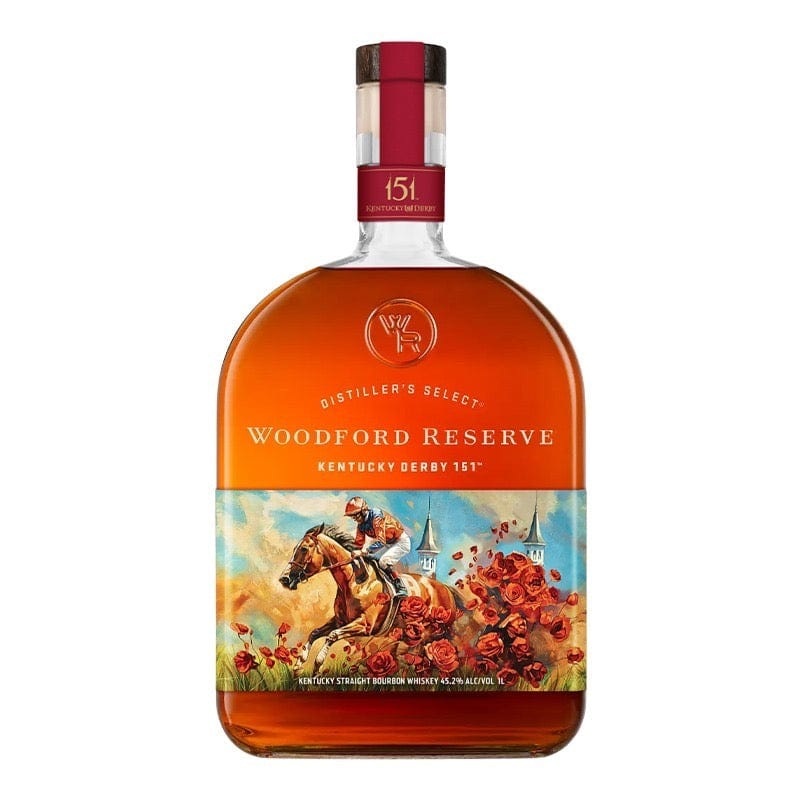 Woodford Reserve Kentucky Straight Bourbon Whiskey Kentucky Derby 151 Edition Single