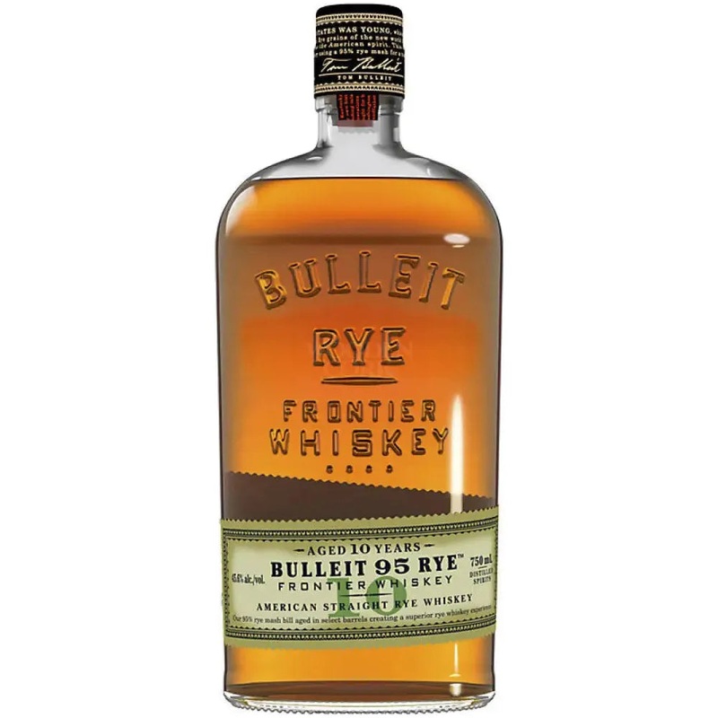 Bulleit 95 Rye Whiskey 10 Year Old 750ml