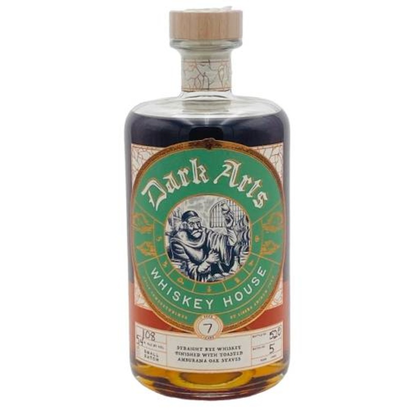 Dark Arts Amburana Oak Stave Finished, Small Batch Rye -750ML