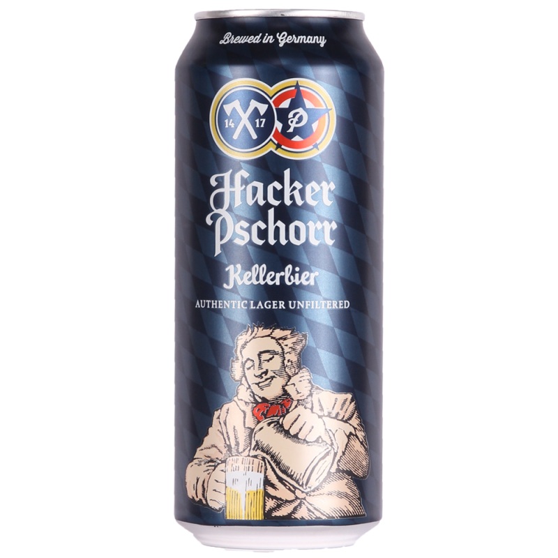 Hacker Pschorr, Kellerbier, 500ml Can