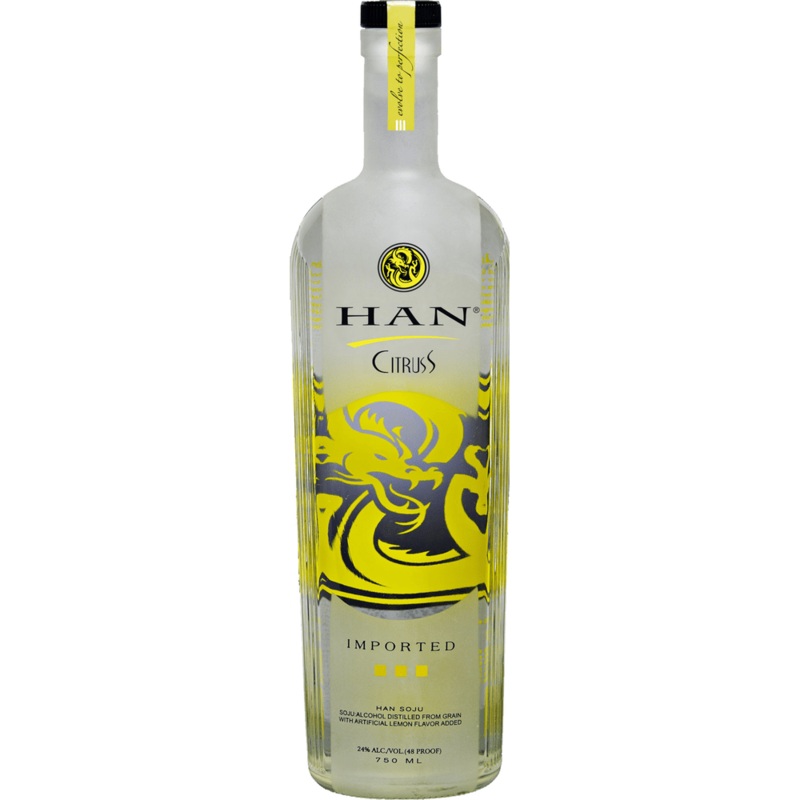Han Citruss Soju Asian Vodka 750 ML