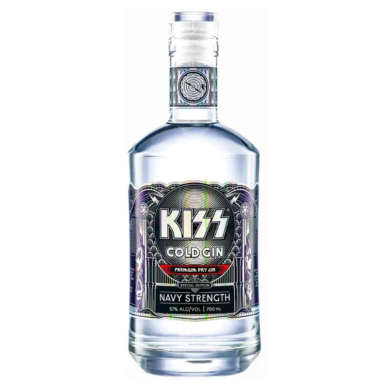 KISS Cold Gin Navy Strength 700mL