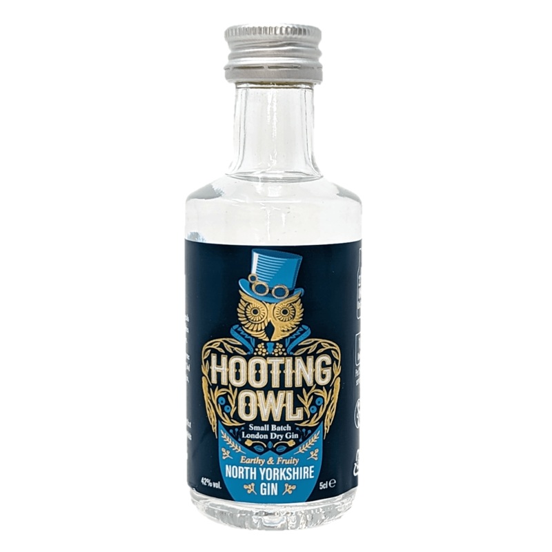 Hooting Owl North Yorkshire Gin Miniature 5cl