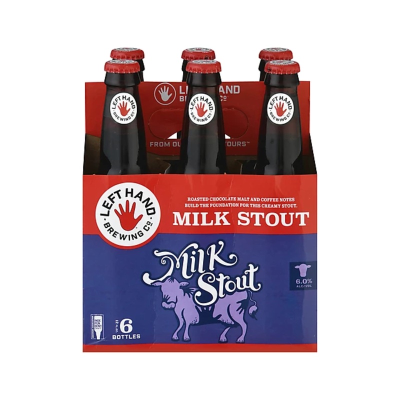 Left Hand Brewing Milk Stout 6 PACK 12 OZ BTLS