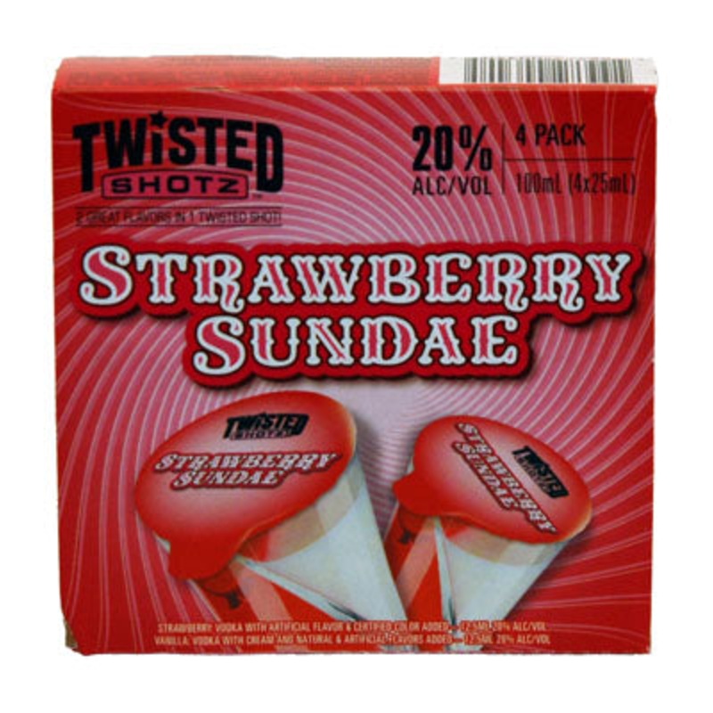 Strawberry Sundae(Case Only) 100mL 18