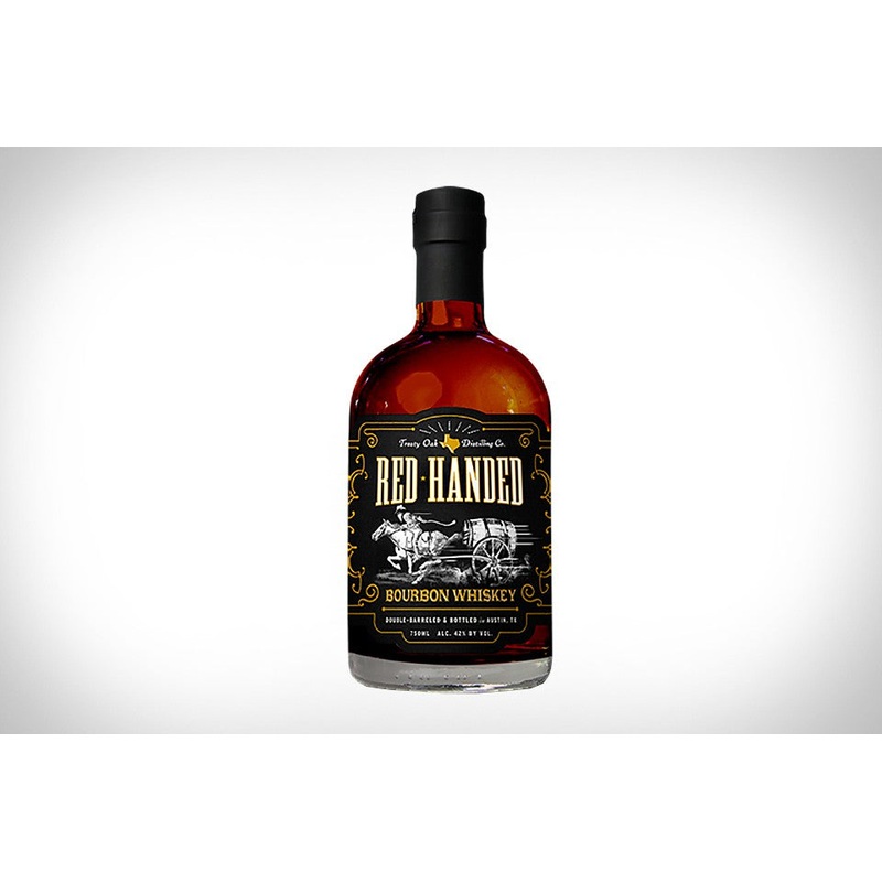 Treaty Oak Red Handed Bourbon Whiskey 750 ML