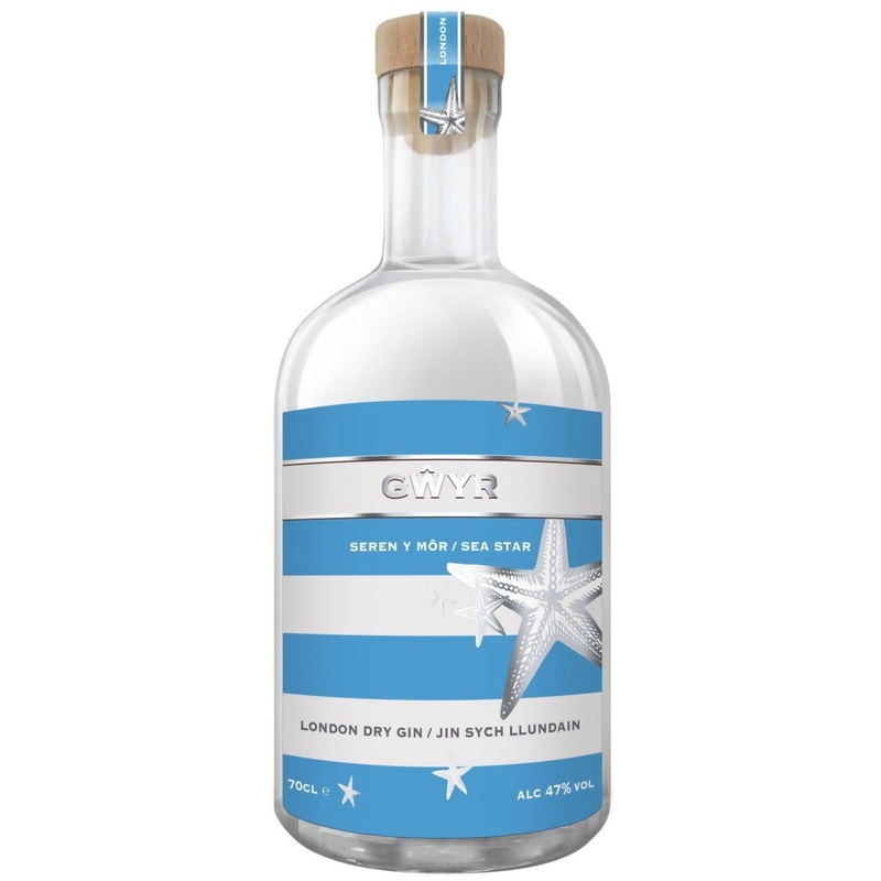 Gwyr Sea Star Coastal Gin – The Gower Gin Company 1 Bottle