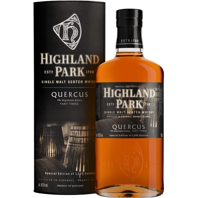 Highland Park Quercus Keystone Series Release Part Three Limited Edition Scotch Whisky 70cl