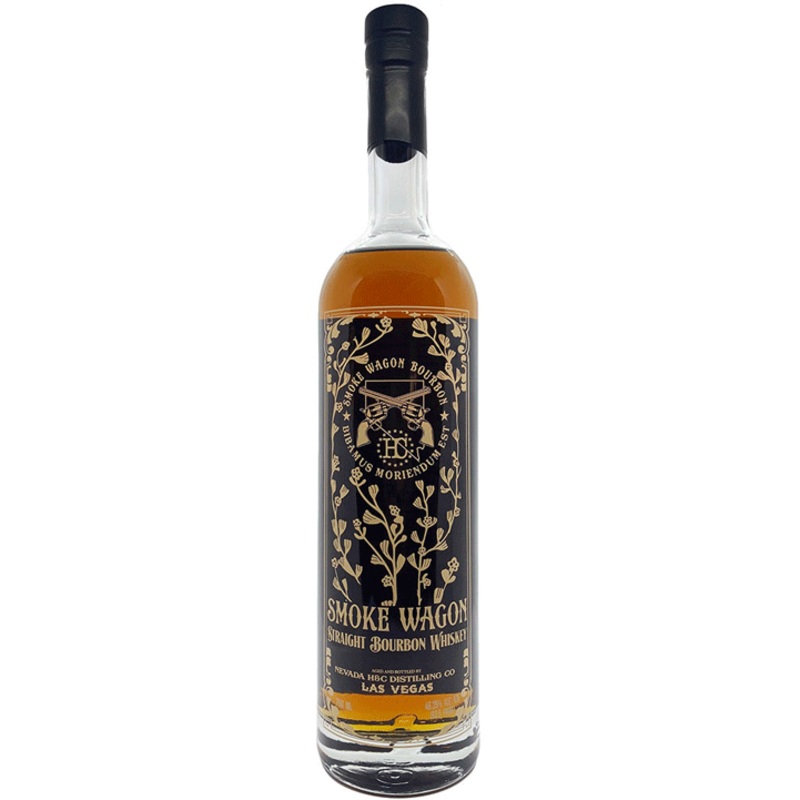 Smoke Wagon Straight Bourbon Whiskey American Flag Edition