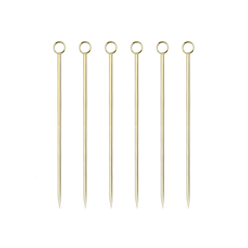 Gold Plated Cocktail Picks SINGLE