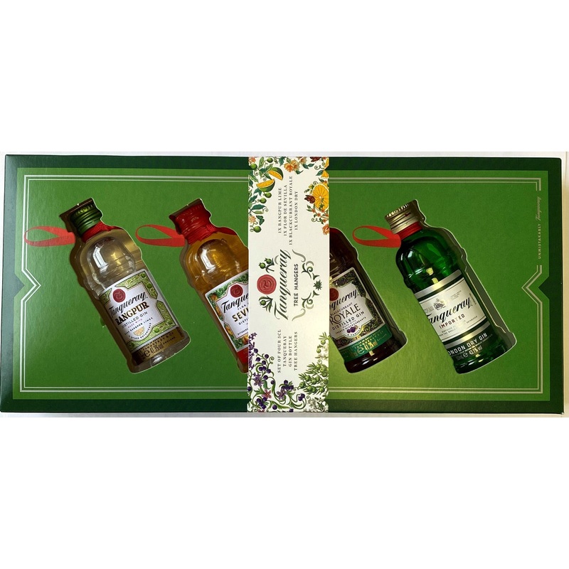 Tanqueray Gin Gift Pack 4x5cl