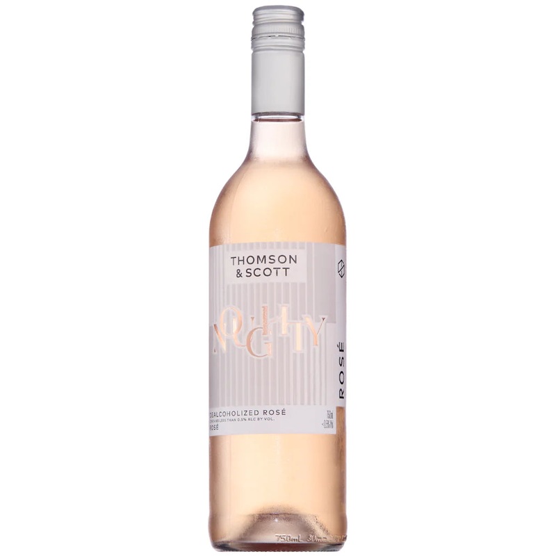 Thomson & Scott Noughty Non-Alcoholic Rose, NV  (Case)