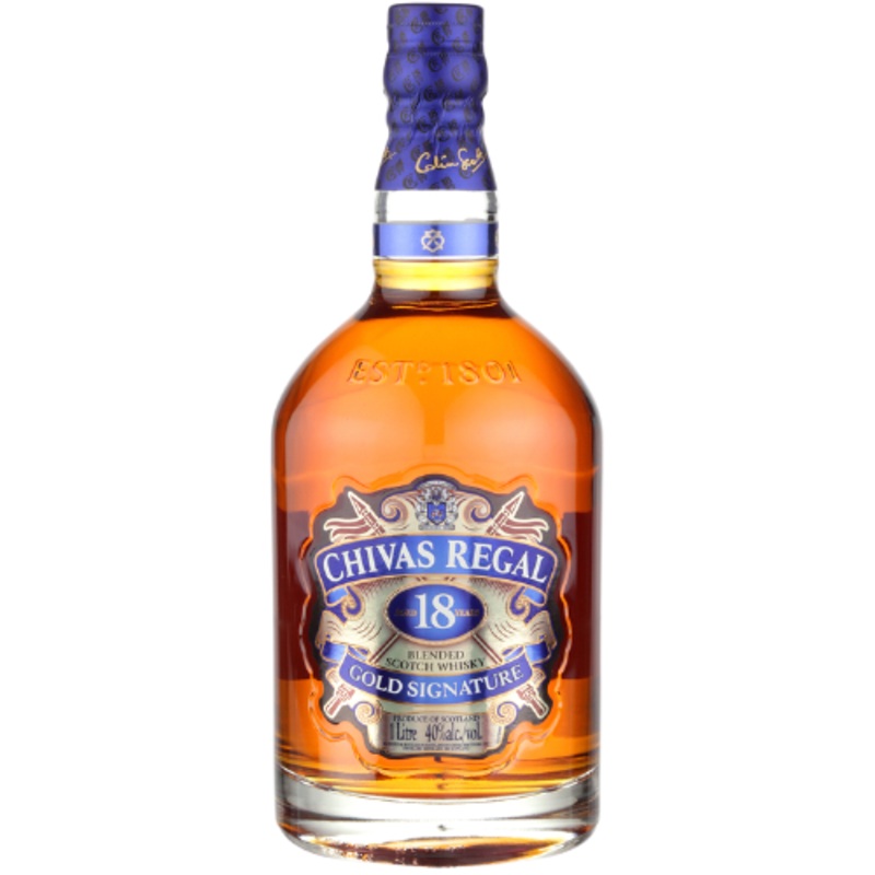 Chivas Regal Blended Scotch Gold Signature 18 Yr 80 1 L
