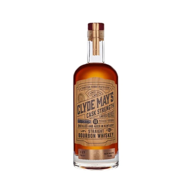 Clyde May’s 10 Year Cask Strength Bourbon 750 ML