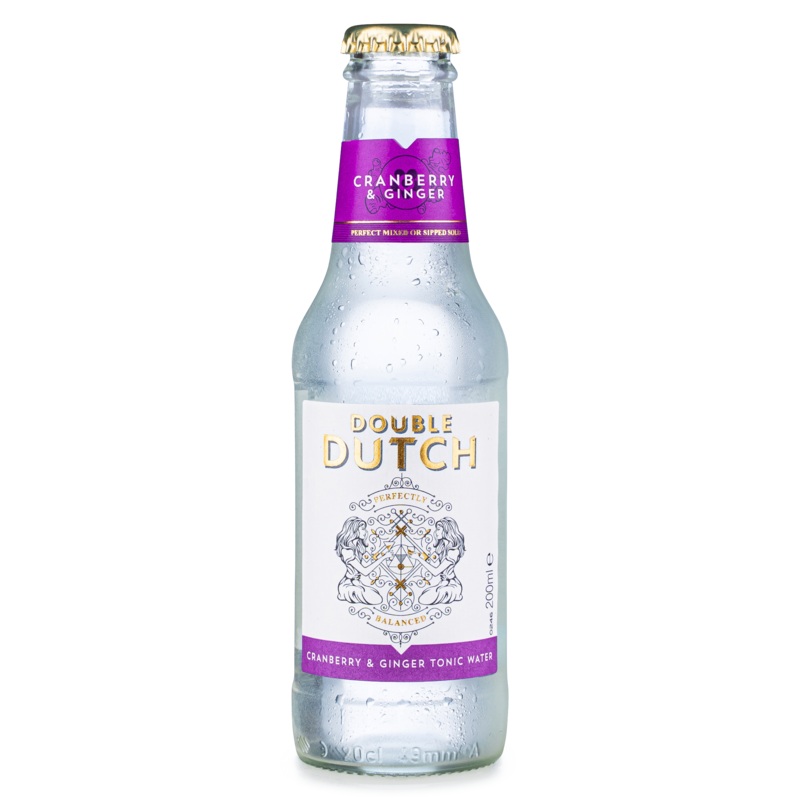 Double Dutch Cranberry & Ginger 4x200ml