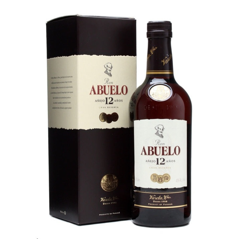 Ron Abuelo 12 Year Old Anejo Rum 40% 70cl