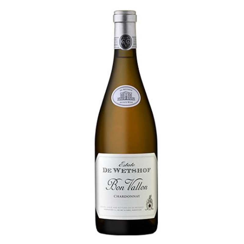 Chardonnay De Wetshof Estate Bon Vallon Sur Lie 6 Bottle Case 6x75cl