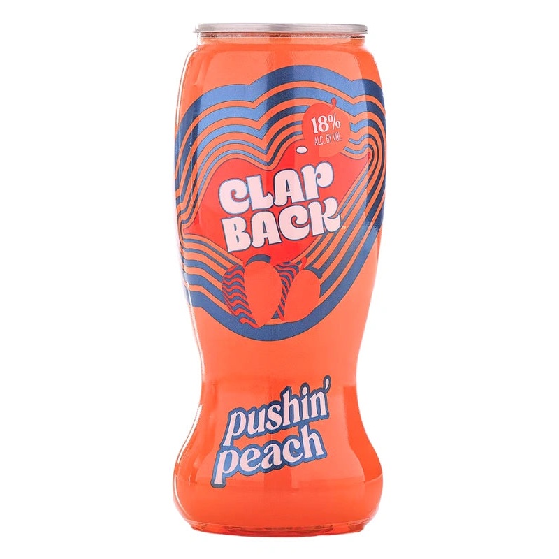 ClapBack Wine Pushin’ Peach 375mL
