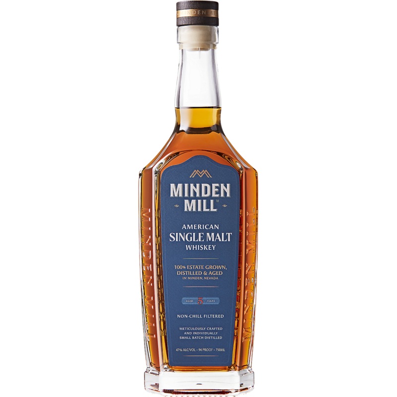 Minden Mill Malt Whiskey American Single Malt Whiskey 5 Year 750 ML