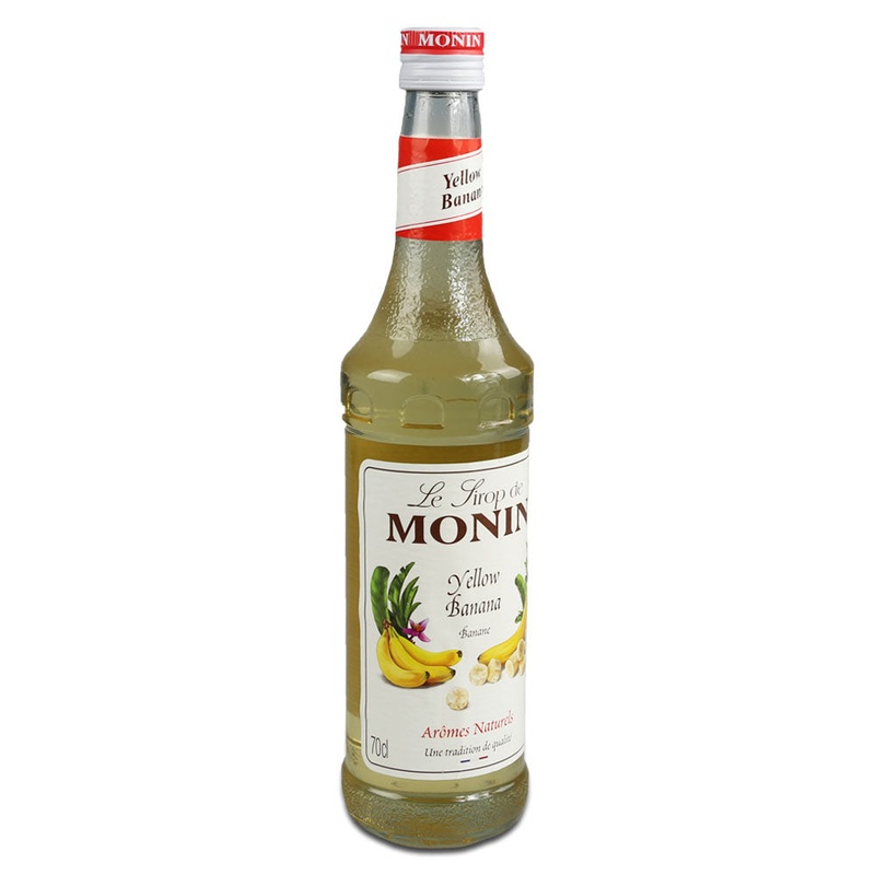 Monin Yellow Banana 70cl Liquid Syrup