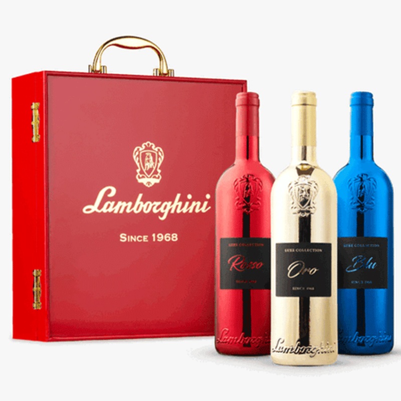 Lamborghini Wine Luxe Red Collection with Gift Set