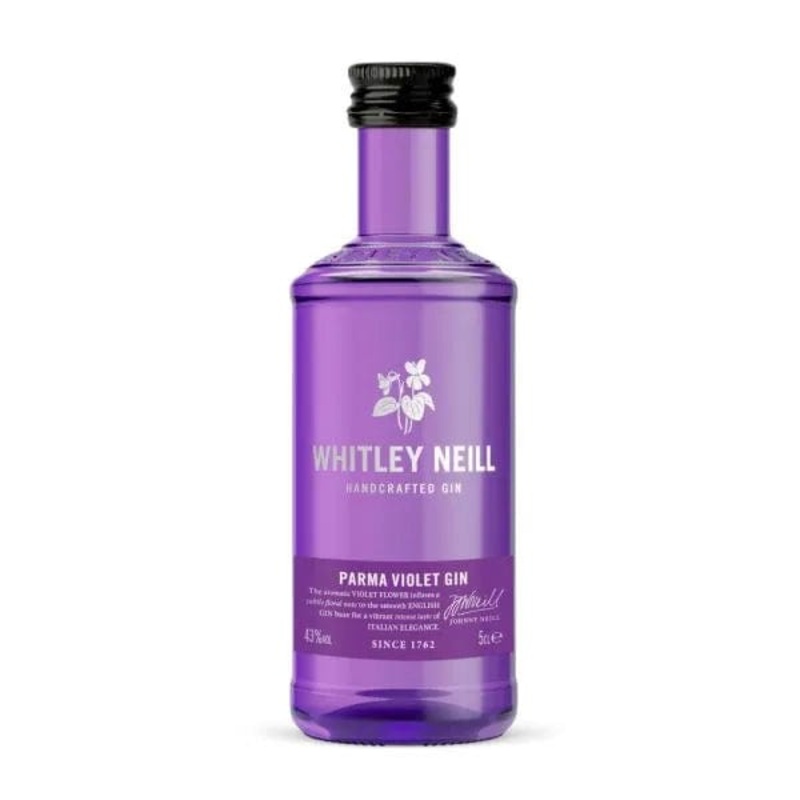 Whitley Neill Parma Violet Gin Miniature 5cl
