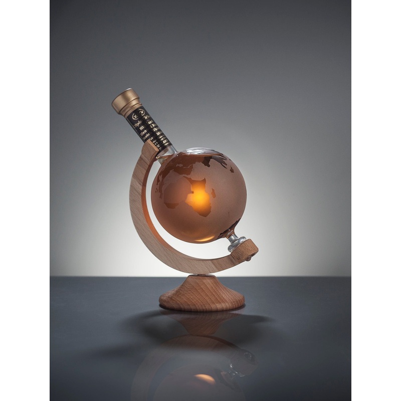 Mini World Globe Refillable Rum Decanter 20cl