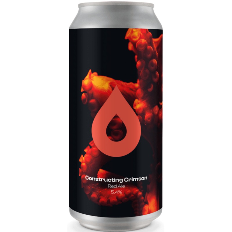 Polly’s Brew ‘Constructing Crimson’ Red Ale 1 Can