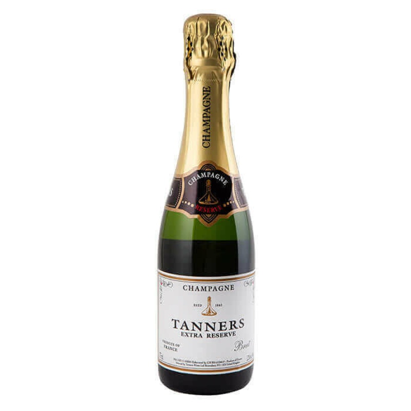 Tanners Extra Rserve, Brut Champagne – Half