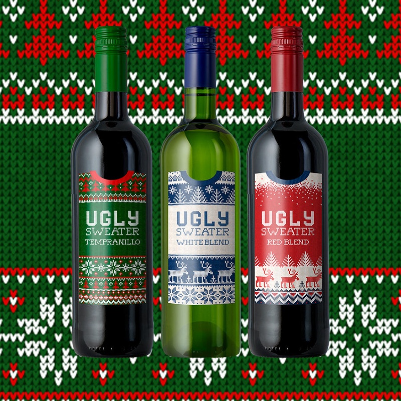 Add the Ugly Sweater Wine Trio! Mixed