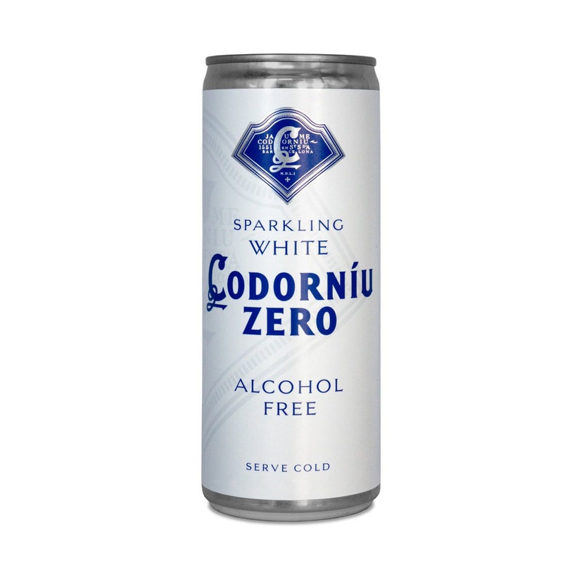 Codorniu Zero Alcohol Free Sparkling White Wine, 250 ml