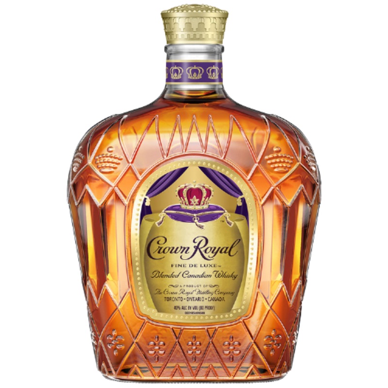 Crown Royal Canadian Whisky Fine Deluxe 80 1 L