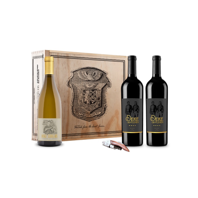 Deke Gentleman & Chardonnay Gift Box Set