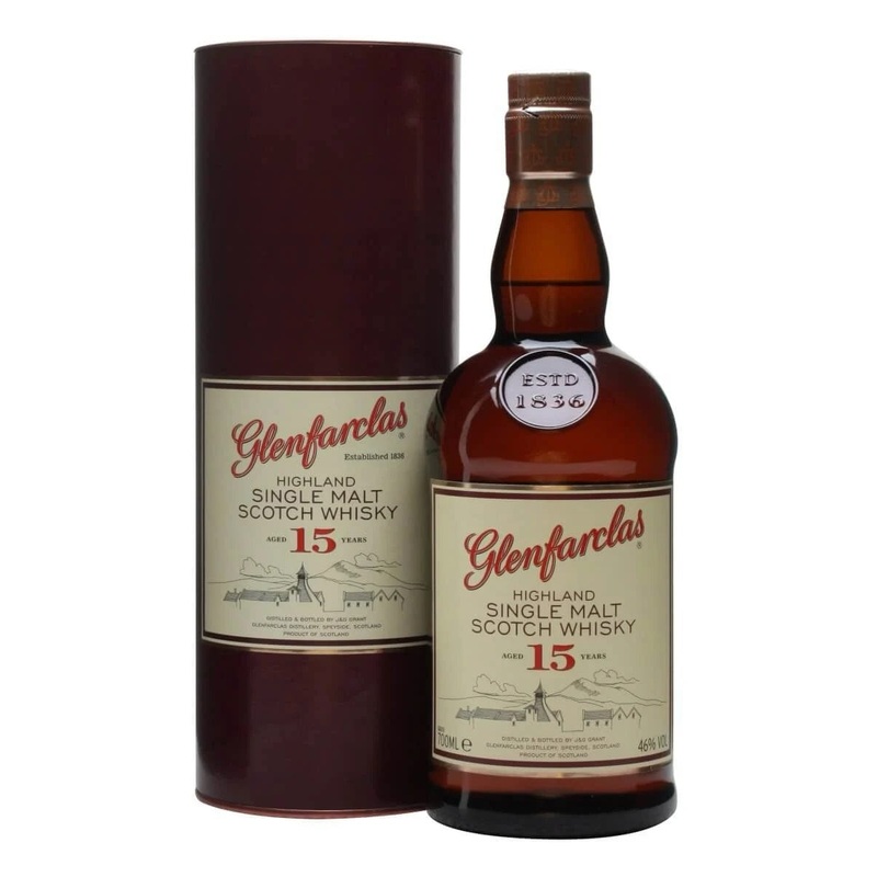 Glenfarclas 15 Year Old Single Malt Scotch Whisky 70cl