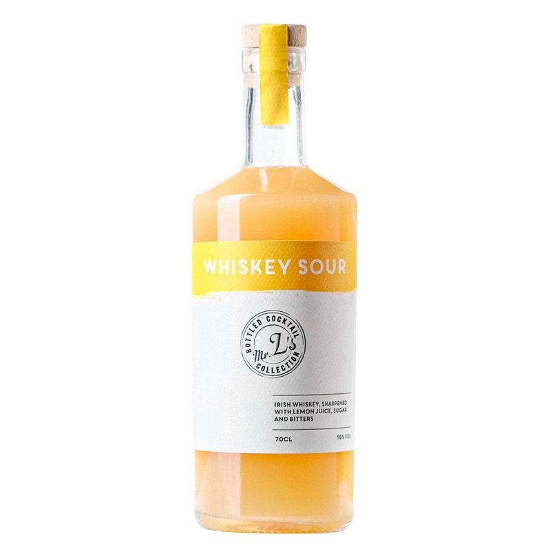 Mr L’s Whiskey Sour Ready To Drink Cocktail, 70 cl