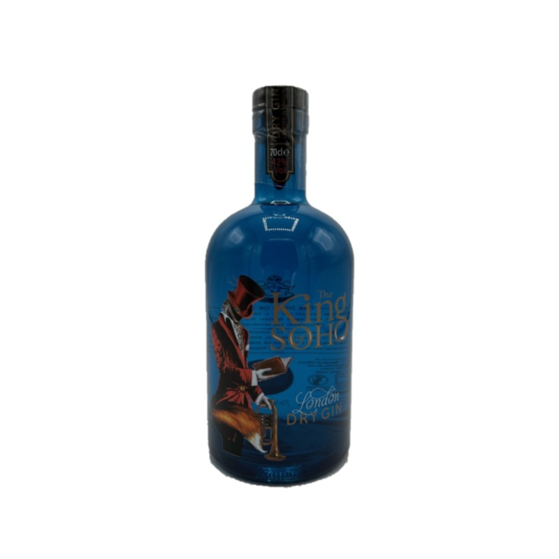 The King of Soho London Dry Gin 700ml 42% – Spirits