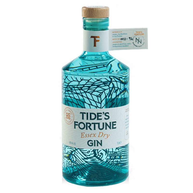 Tides Fortune Essex Dry Gin 70cl