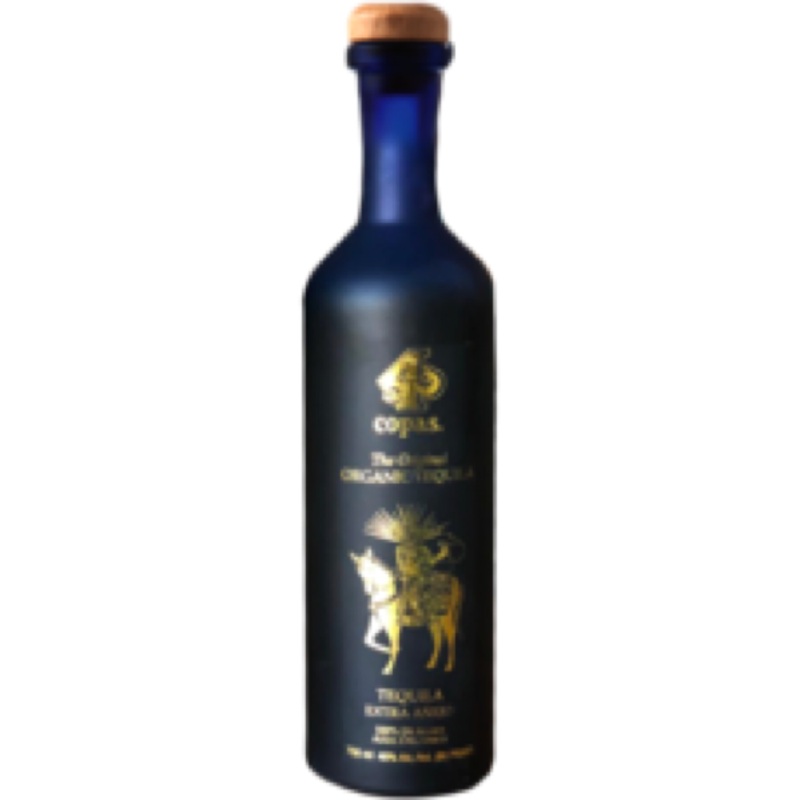 4 Copas Tequila Extra Aejo Tequila 100% de Agave Azul Orgnico