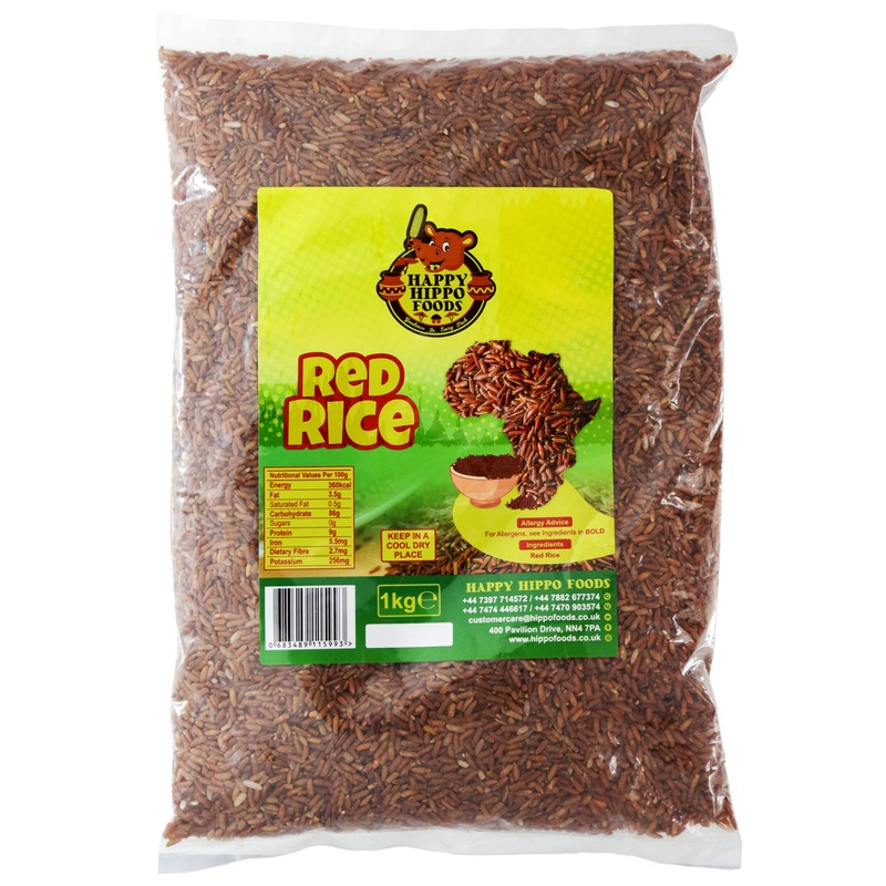 Happy Hippo Red Rice 1kg