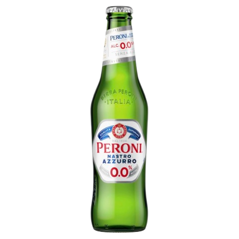 Peroni Nastro Azzurro Alcohol Free 0.0% (24 x 330ml)