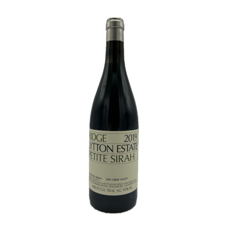 Ridge Vineyards Lytonn Estate Petite Sirah 2019 750ml 14% – United States