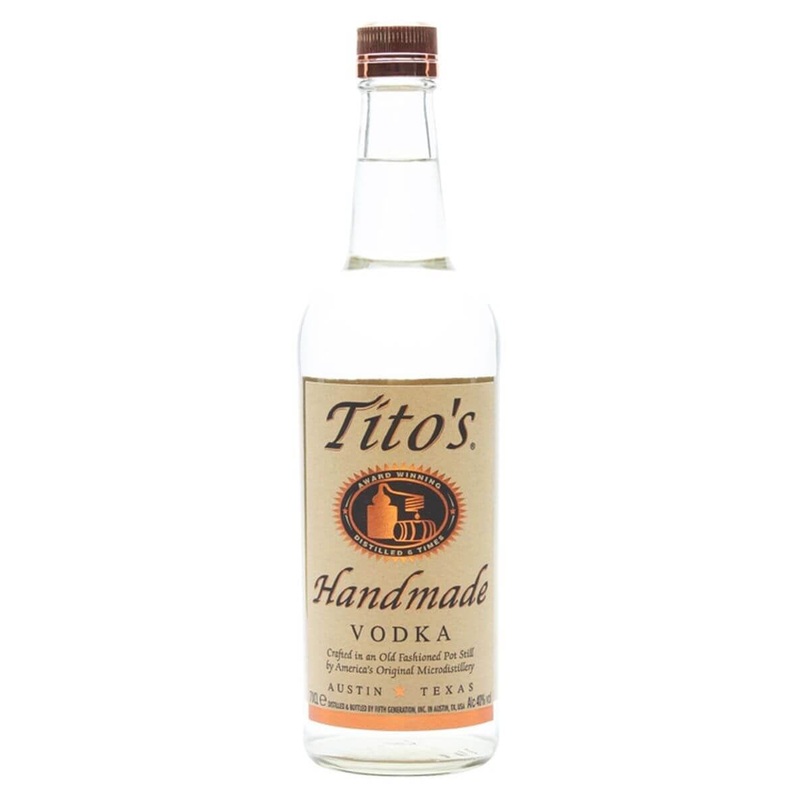 Tito’s Handmade Vodka 40% abv 70cl