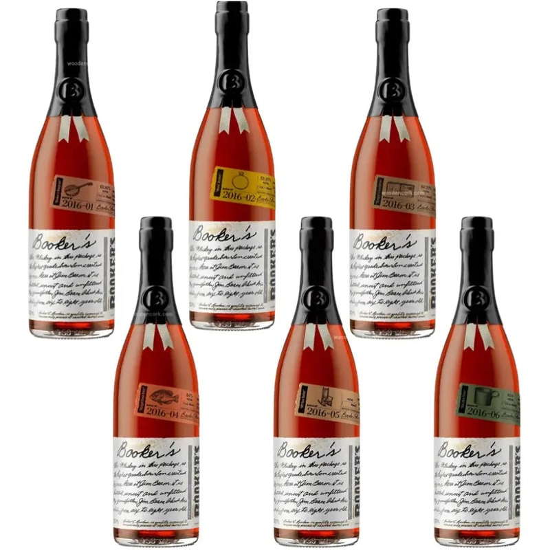 Booker’s 2016 Vertical Lineup Kentucky Straight Bourbon Whiskey