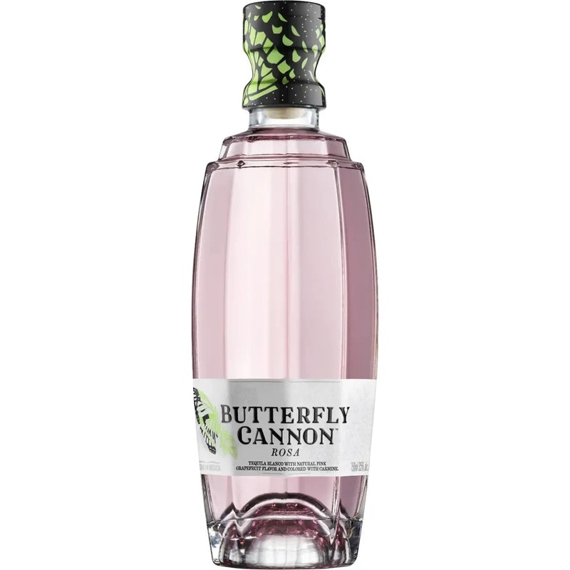 Butterfly Cannon Rosa Tequila 750 ML
