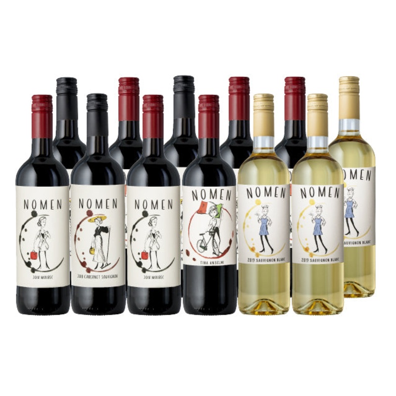 Premium Nomen Wines 12-Pack + $25 INSTANT Rebate