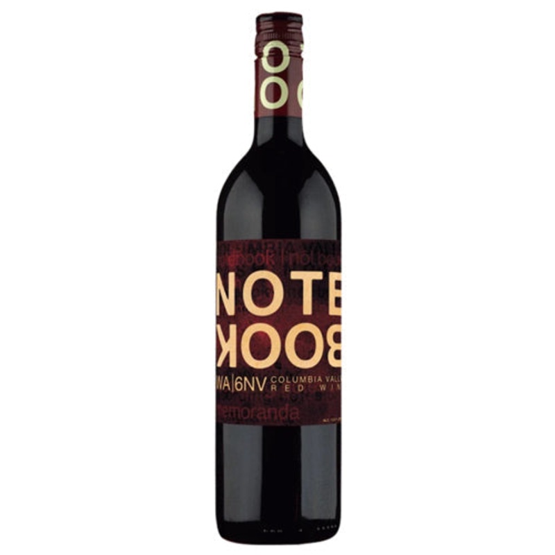 4NV Bookwalter Notebook Red Blend – 750ML