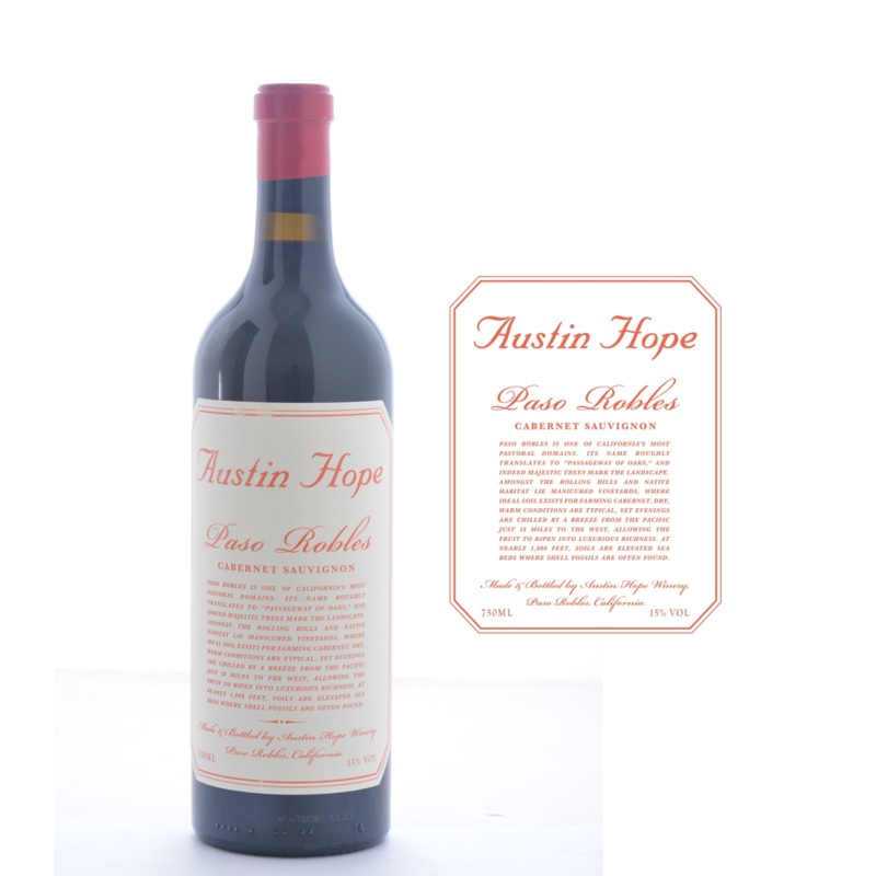 Austin Hope Cabernet Sauvignon 2019 750 ML