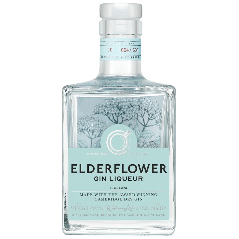 Cambridge Distillery Elderflower Gin Liqueur Miniature 5cl
