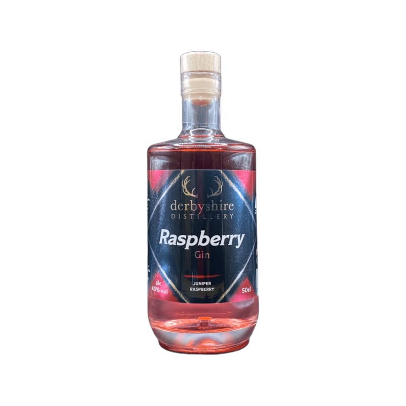 Derbyshire Distillery Raspberry Gin 50cl