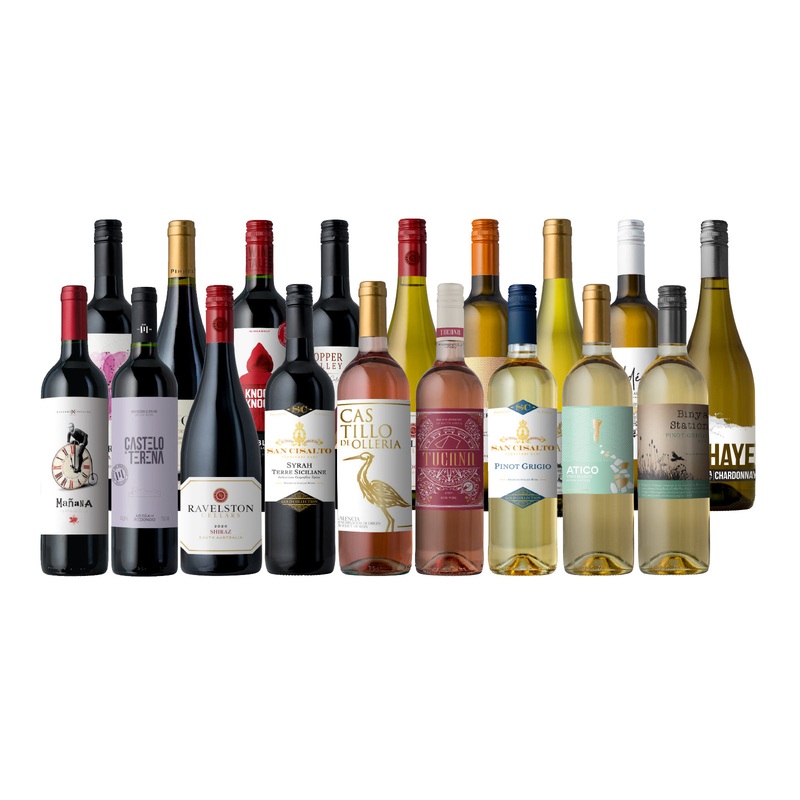 Groupon Top 18 Wines for Spring 18-Pack Mixed
